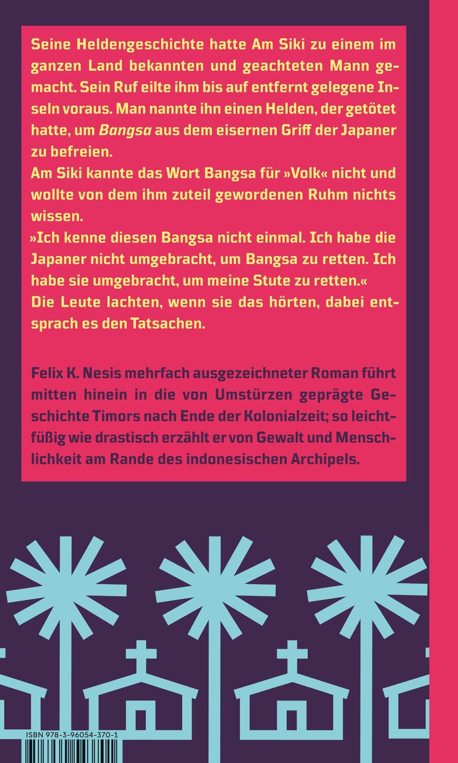 Rückseite: 9783960543701 | Die Leute von Oetimu | Eine garantiert wahre Geschichte aus Timor