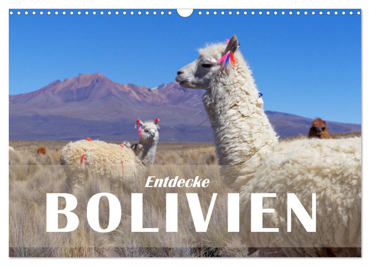 Cover: 9783457199374 | Entdecke Bolivien (Wandkalender 2025 DIN A3 quer), CALVENDO...