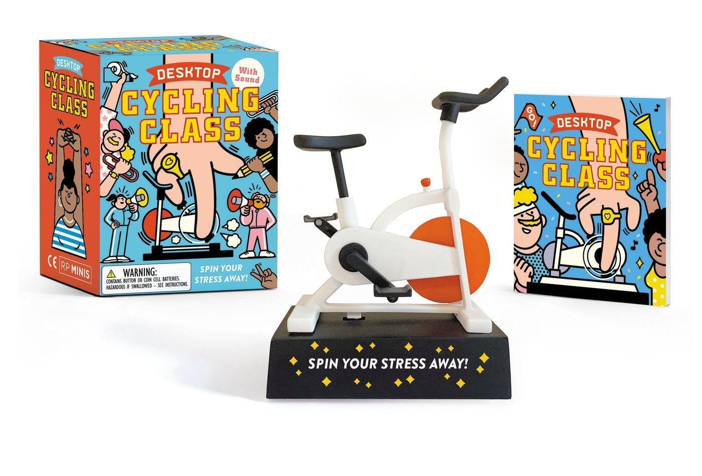 Cover: 9780762482153 | Desktop Cycling Class | Spin Your Stress Away! | Eliza Berkowitz