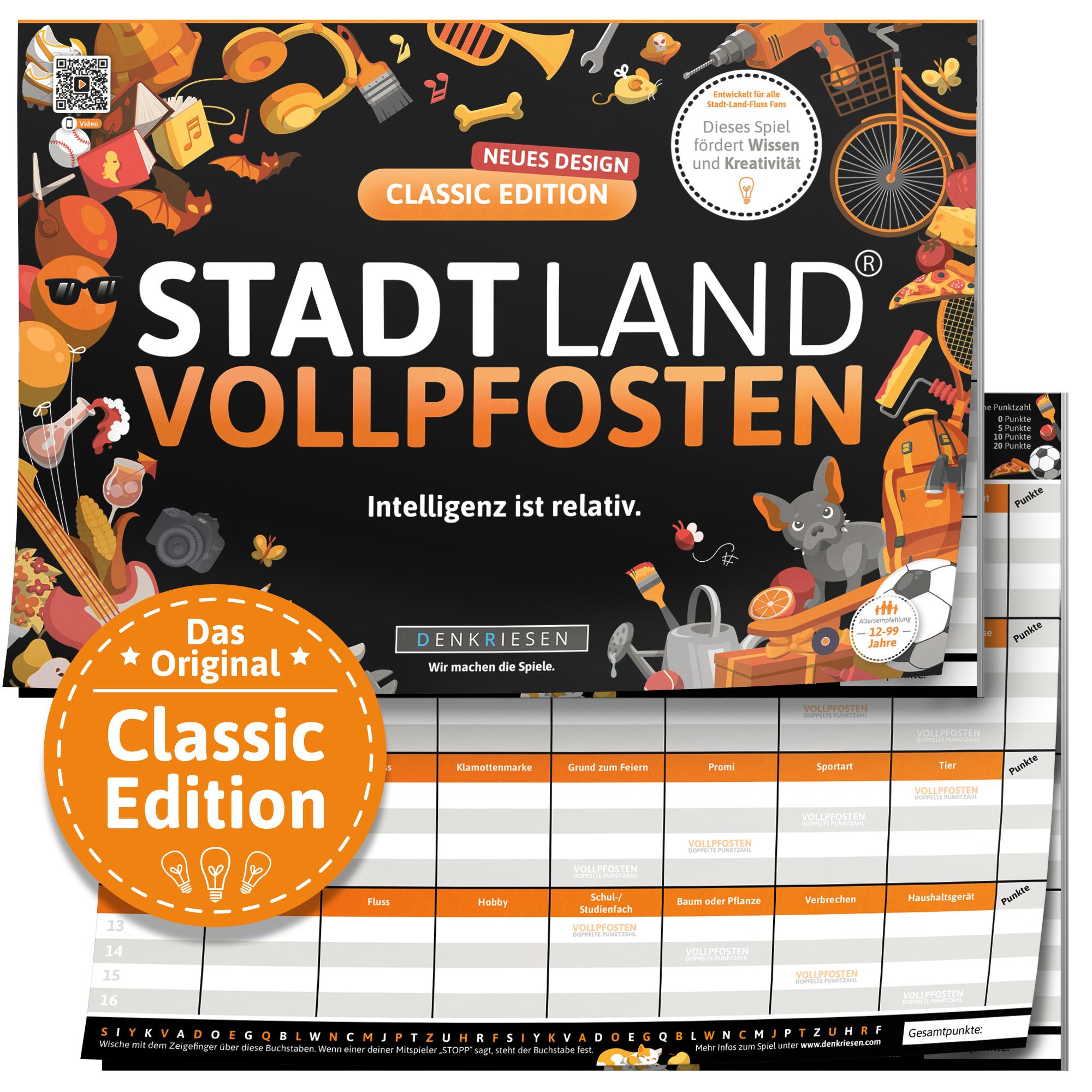 Cover: 4260528094974 | DENKRIESEN - STADT LAND VOLLPFOSTEN® - CLASSIC EDITION -...