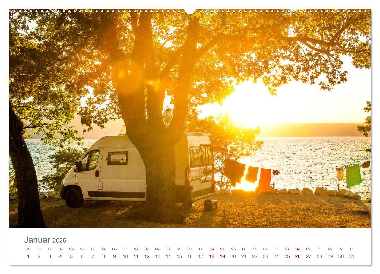 Bild: 9783383909146 | Wohnmobil Träume - Camping, Vanlife, Roadtrips (Wandkalender 2025...