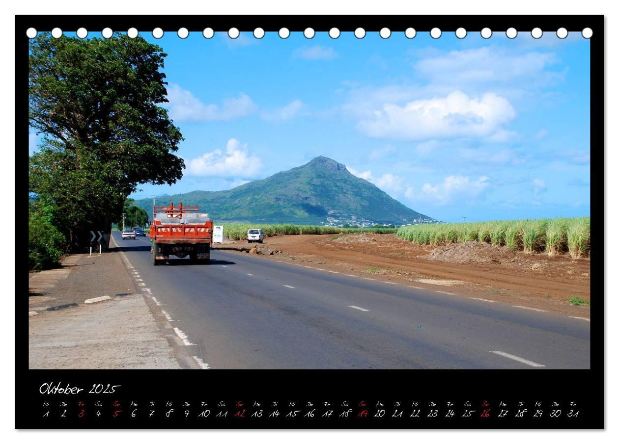 Bild: 9783435722891 | Mauritius (Tischkalender 2025 DIN A5 quer), CALVENDO Monatskalender