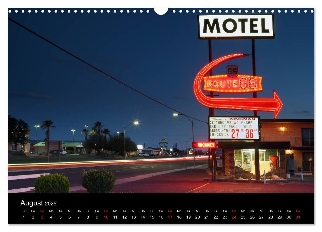 Bild: 9783435791385 | Route 66 im Südwesten (Wandkalender 2025 DIN A3 quer), CALVENDO...