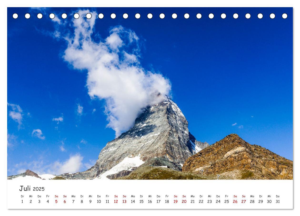 Bild: 9783435103539 | Der Kanton Wallis - einfach liebenswert (Tischkalender 2025 DIN A5...