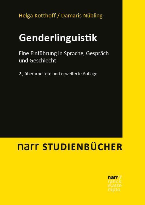 Cover: 9783381105915 | Genderlinguistik | Eine Einführung in Sprache, Gespräch und Geschlecht