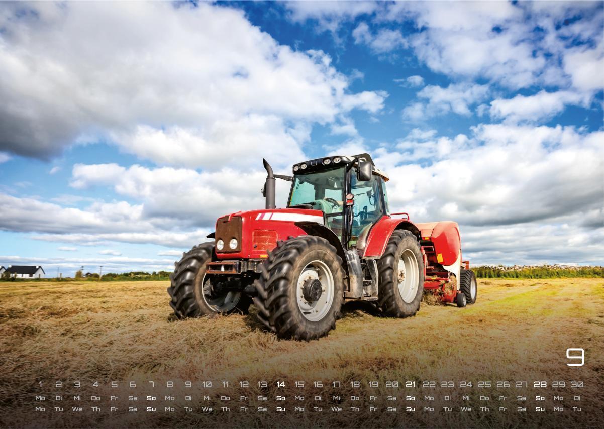 Bild: 9783986734428 | Landmaschinen - Traktor - 2025 - Kalender DIN A3 | GP-Fever. de | 2025