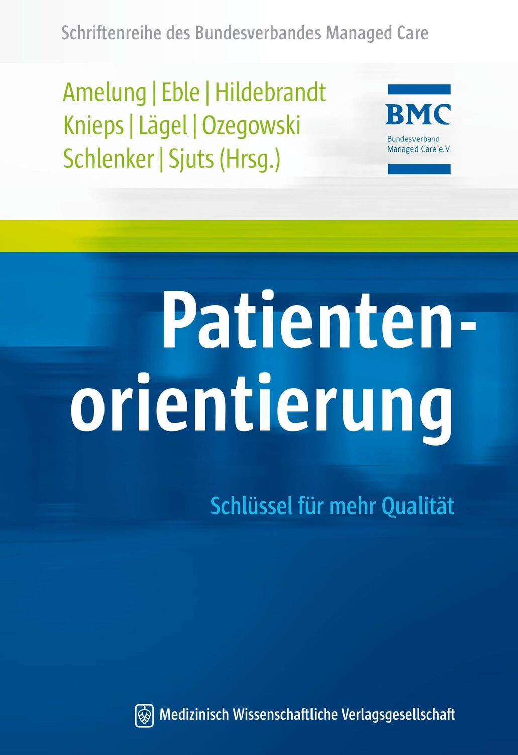 Cover: 9783954661374 | Patientenorientierung | Volker Eric Amelung | Taschenbuch | 281 S.