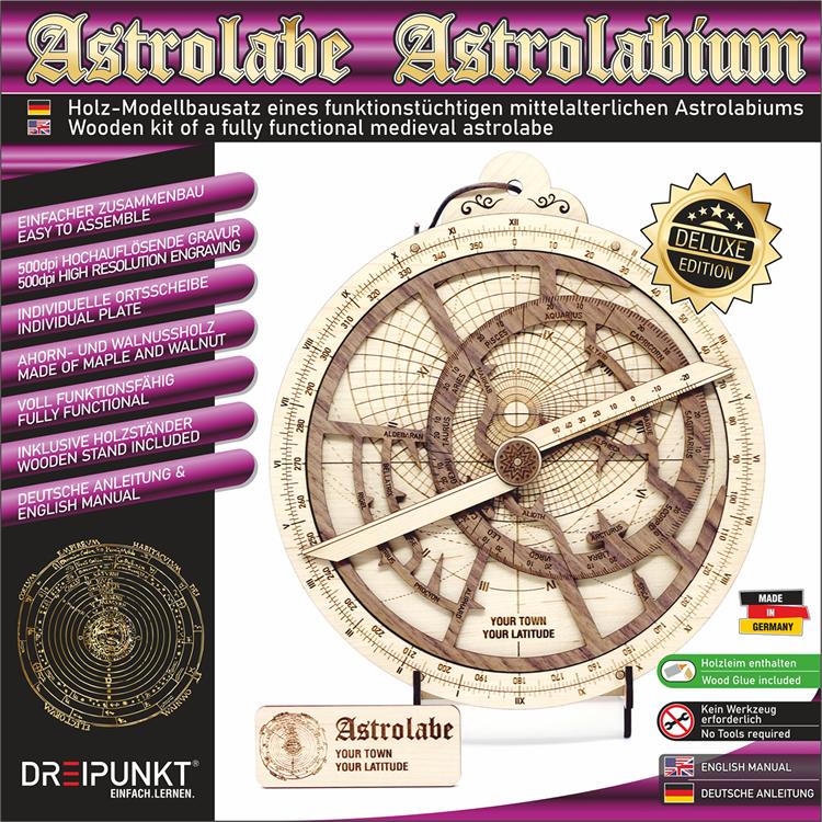 Cover: 4251241150658 | Bausatz Astrolabium Deluxe Edition | Deutsch | 2020 | Dreipunkt Verlag