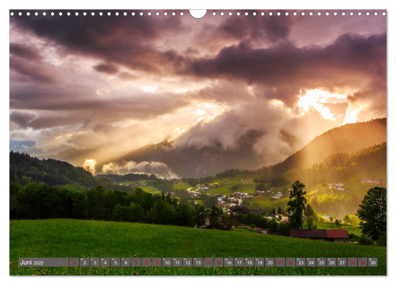 Bild: 9783435452194 | Unterwegs im Berchtesgadener Land 2025 (Wandkalender 2025 DIN A3...