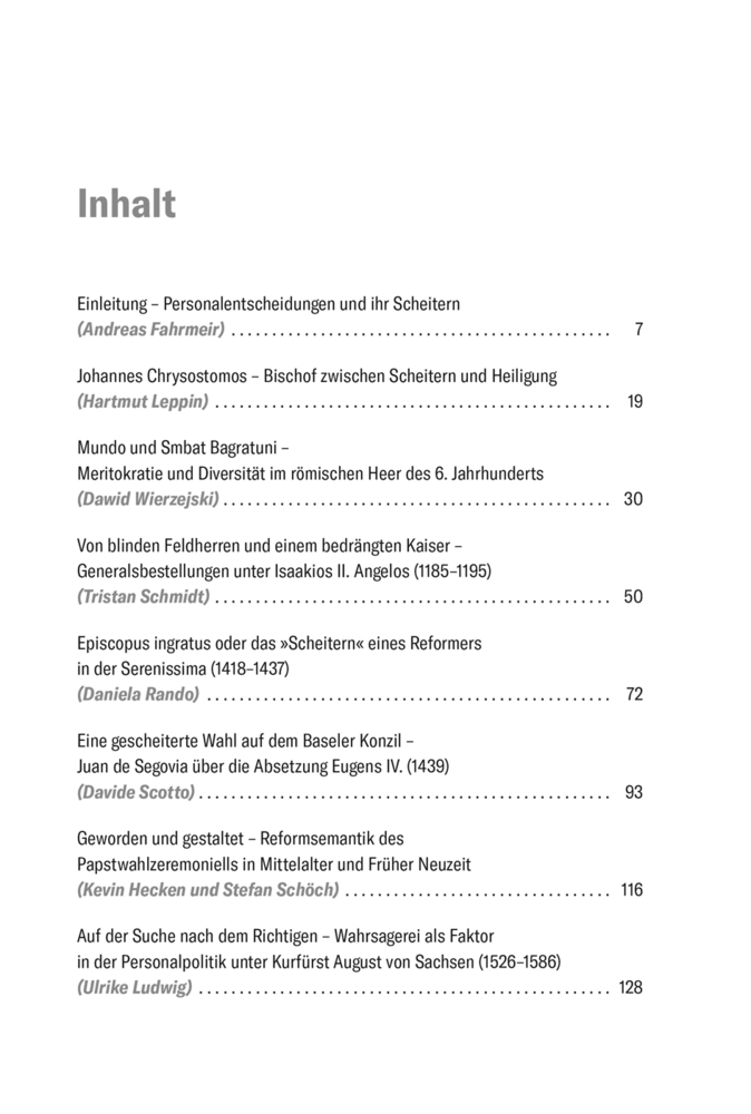 Bild: 9783534273799 | Vom Konklave zum Assessment-Center | Andreas Fahrmeir (u. a.) | Buch