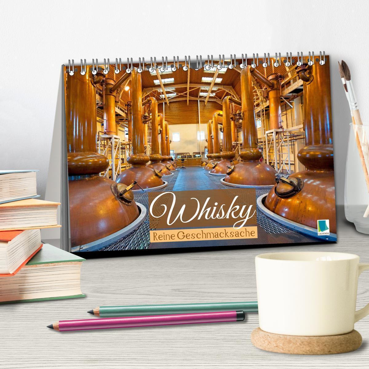 Bild: 9783383875700 | Whisky: Reine Geschmacksache (Tischkalender 2025 DIN A5 quer),...