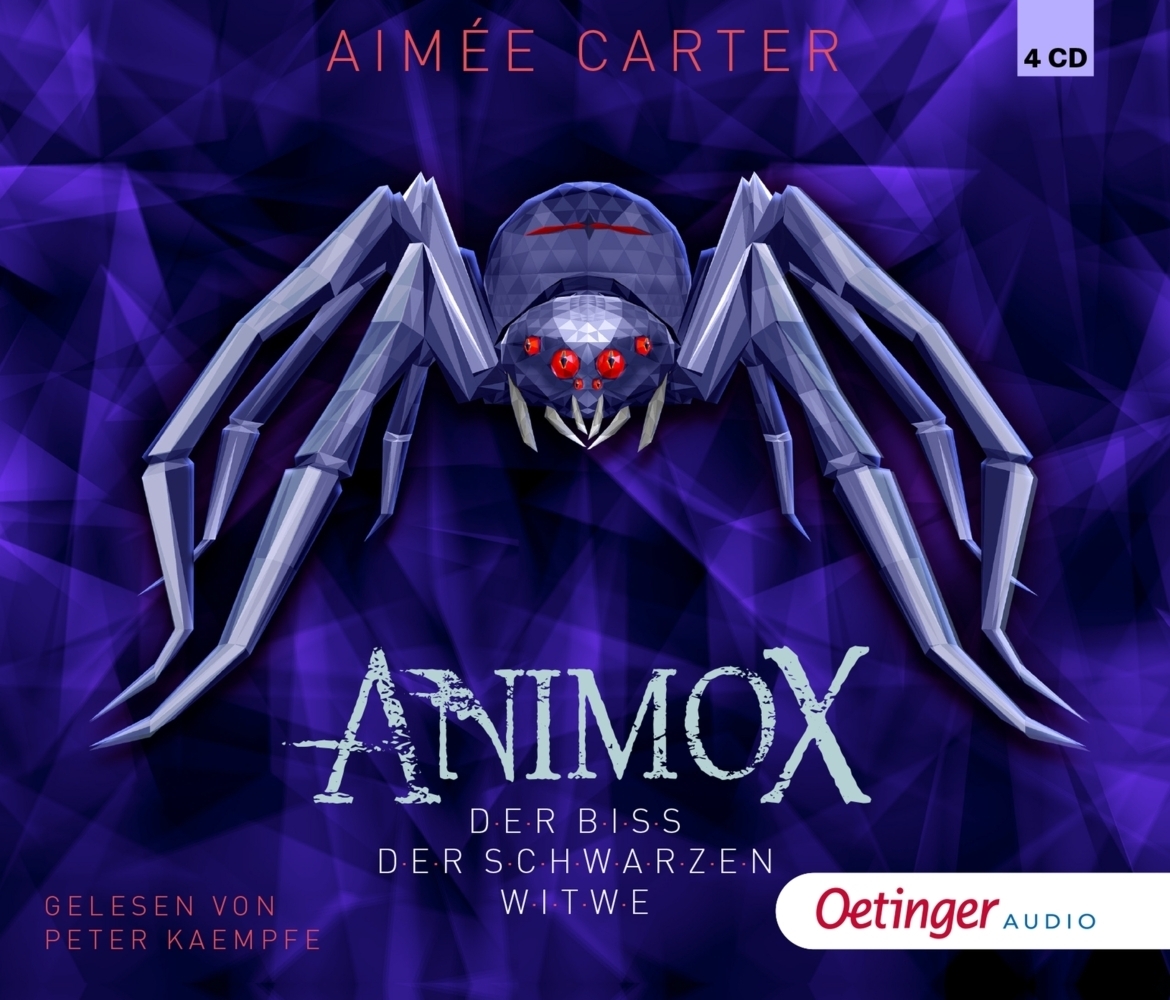 Cover: 9783837311334 | Animox 4. Der Biss der Schwarzen Witwe, 4 Audio-CD | Aimée Carter | CD