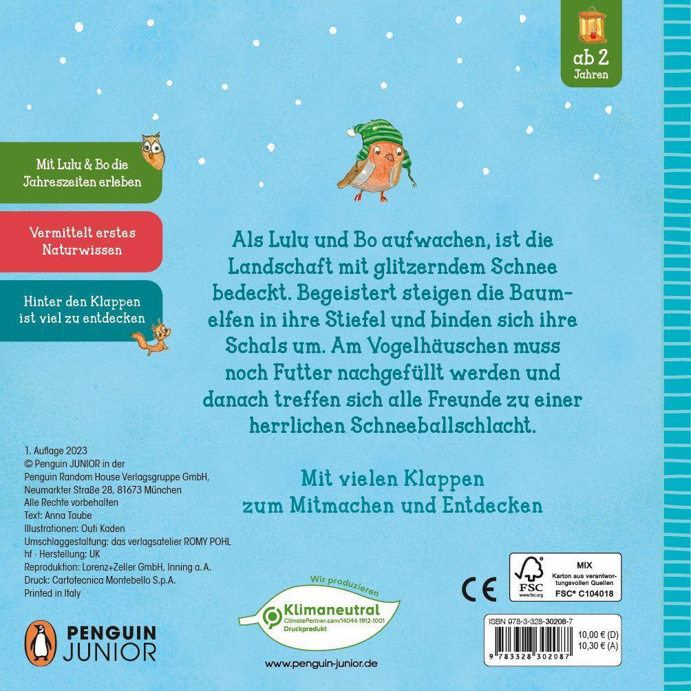 Bild: 9783328302087 | Lulu & Bo spielen im Schnee | Anna Taube | Buch | Deutsch | 2023