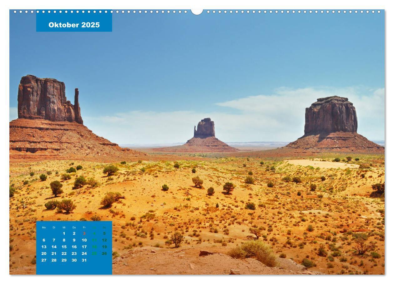 Bild: 9783435111138 | Erlebe mit mir das gewaltige Monument Valley (Wandkalender 2025 DIN...