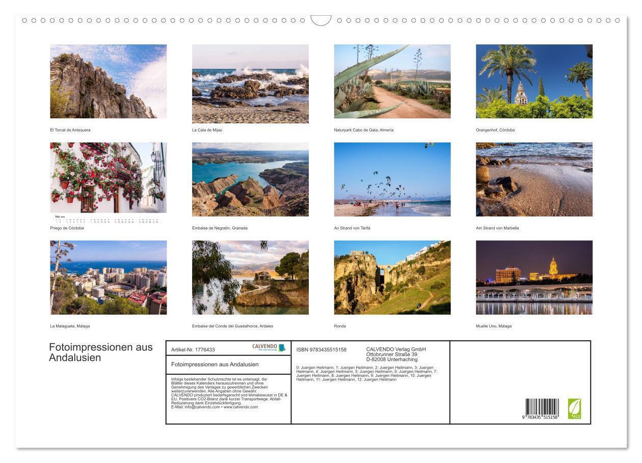 Bild: 9783435515158 | Fotoimpressionen aus Andalusien (Wandkalender 2025 DIN A2 quer),...