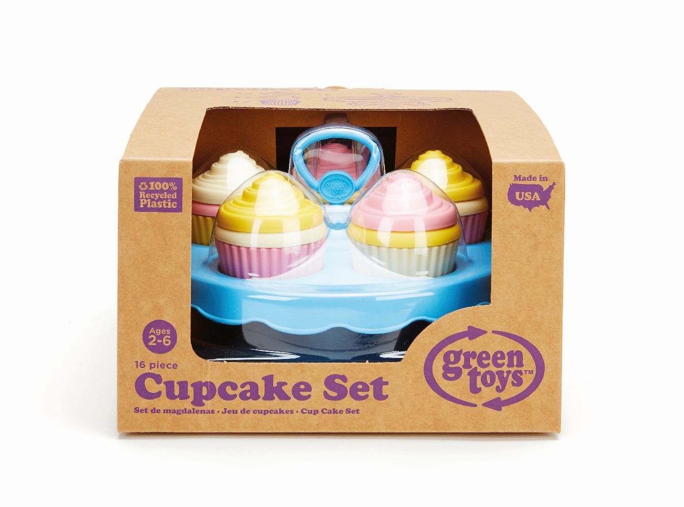 Bild: 816409011529 | GREENTOYS - Cupcake Set 16 Teile | Stück | 8601152 | 2023 | GREENTOYS