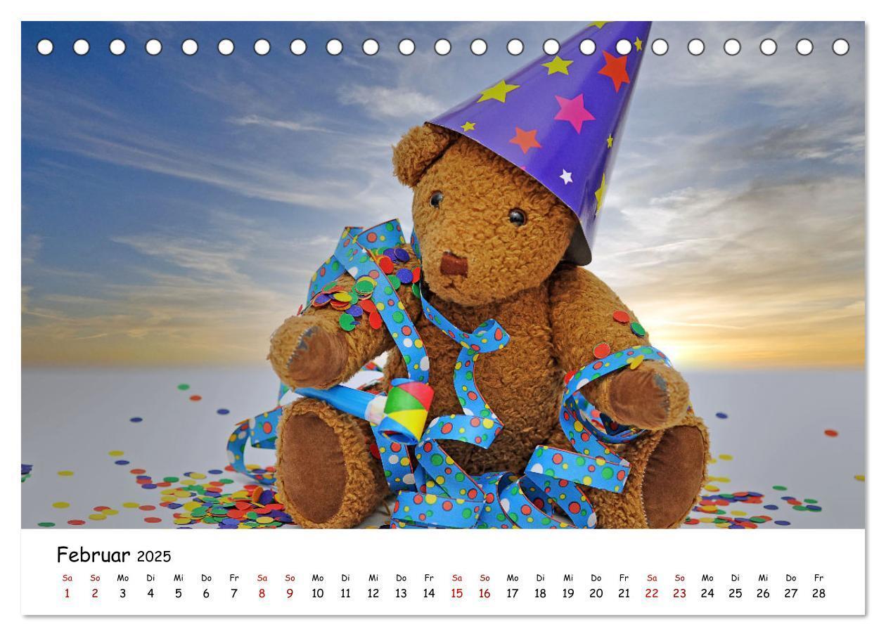 Bild: 9783383964459 | Allerliebste Teddybären (Tischkalender 2025 DIN A5 quer), CALVENDO...