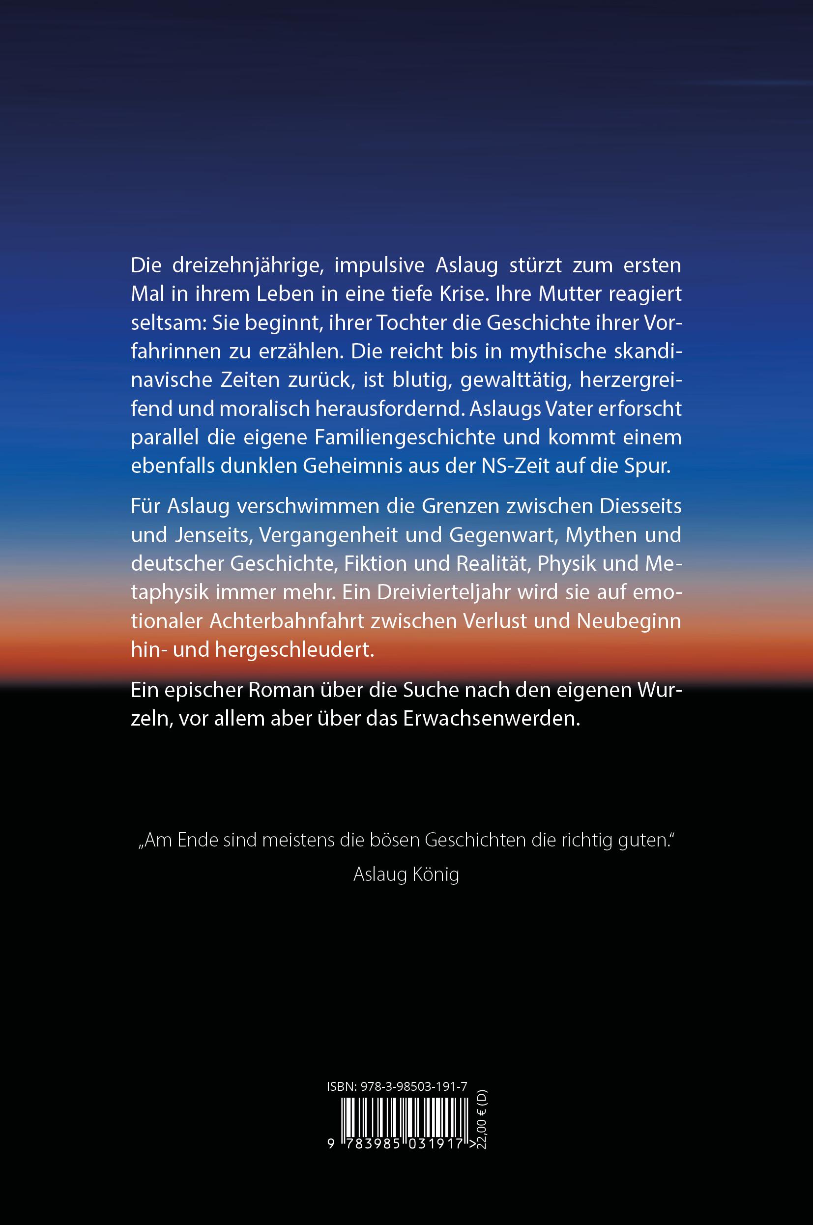 Rückseite: 9783985031917 | Die Wölfe von Greifswald | Eine Familiensaga | Angelika Hirsch | Buch