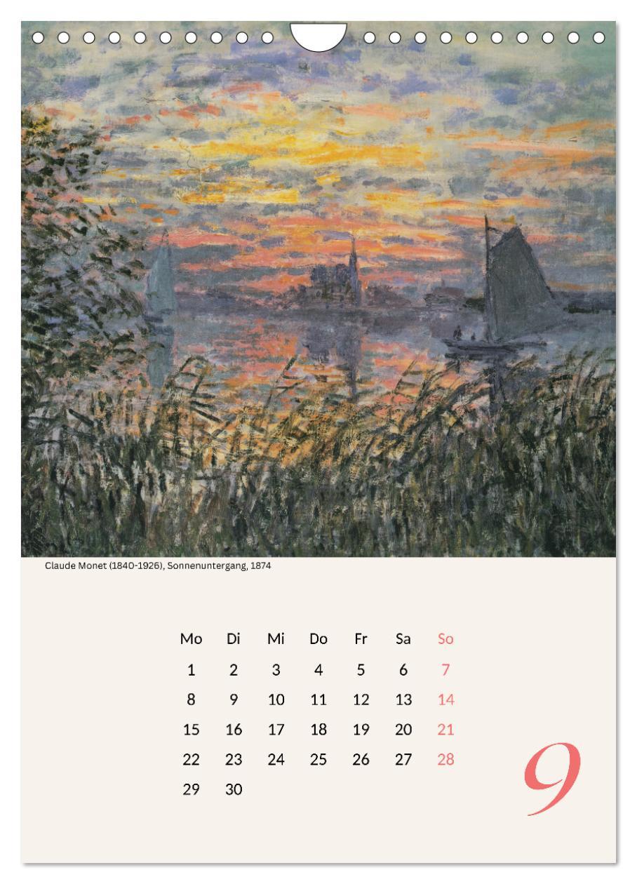 Bild: 9783457225264 | Claude Monet Impressionen (Wandkalender 2025 DIN A4 hoch), CALVENDO...