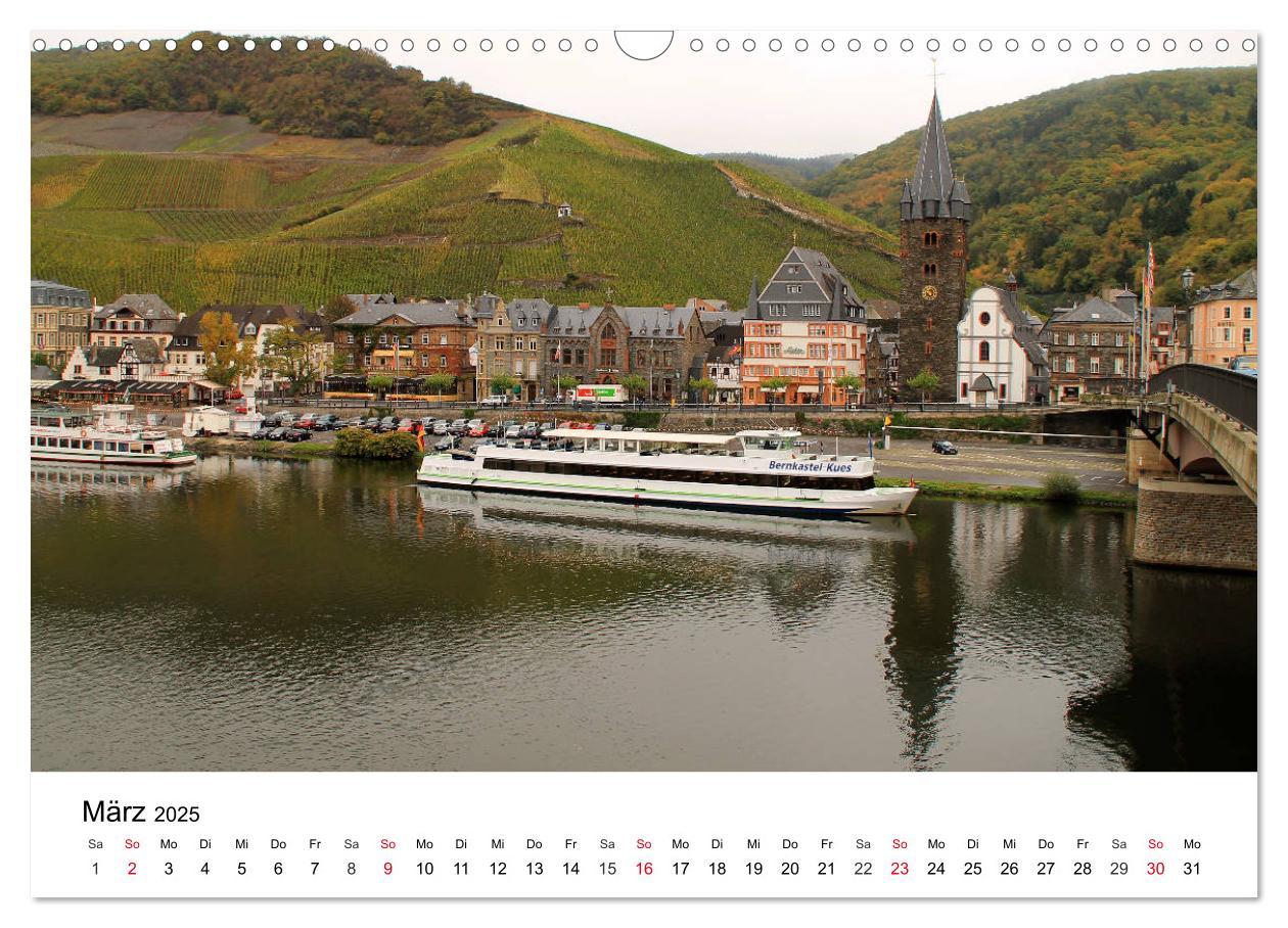 Bild: 9783435438082 | Bernkastel-Kues an der Mosel (Wandkalender 2025 DIN A3 quer),...