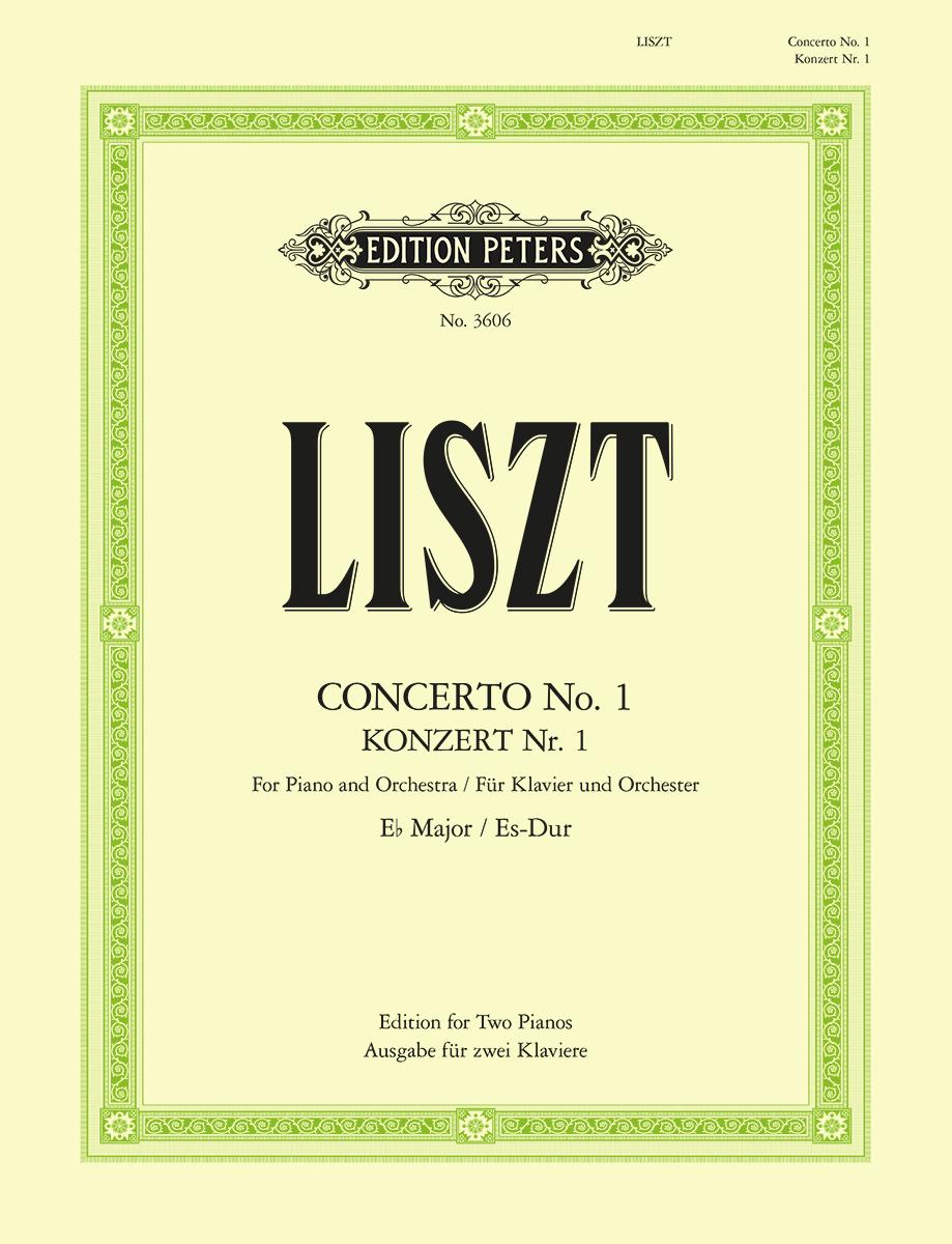 Cover: 9790014016906 | Piano Concerto No. 1 in E Flat (Edition for 2 Pianos) | Franz Liszt