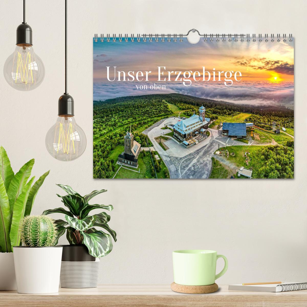 Bild: 9783383975196 | Unser Erzgebirge von oben (Wandkalender 2025 DIN A4 quer), CALVENDO...