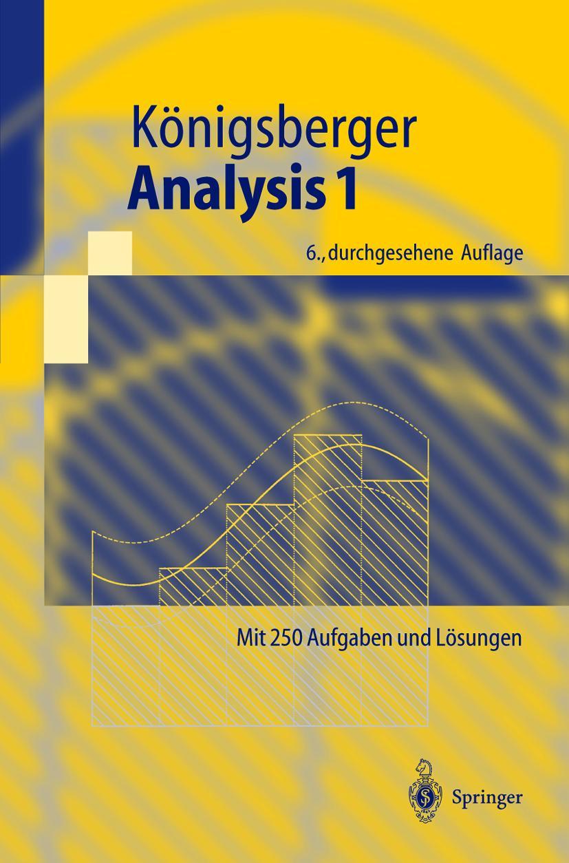 Cover: 9783540403715 | Analysis 1 | Konrad Königsberger | Taschenbuch | xiv | Deutsch | 2003