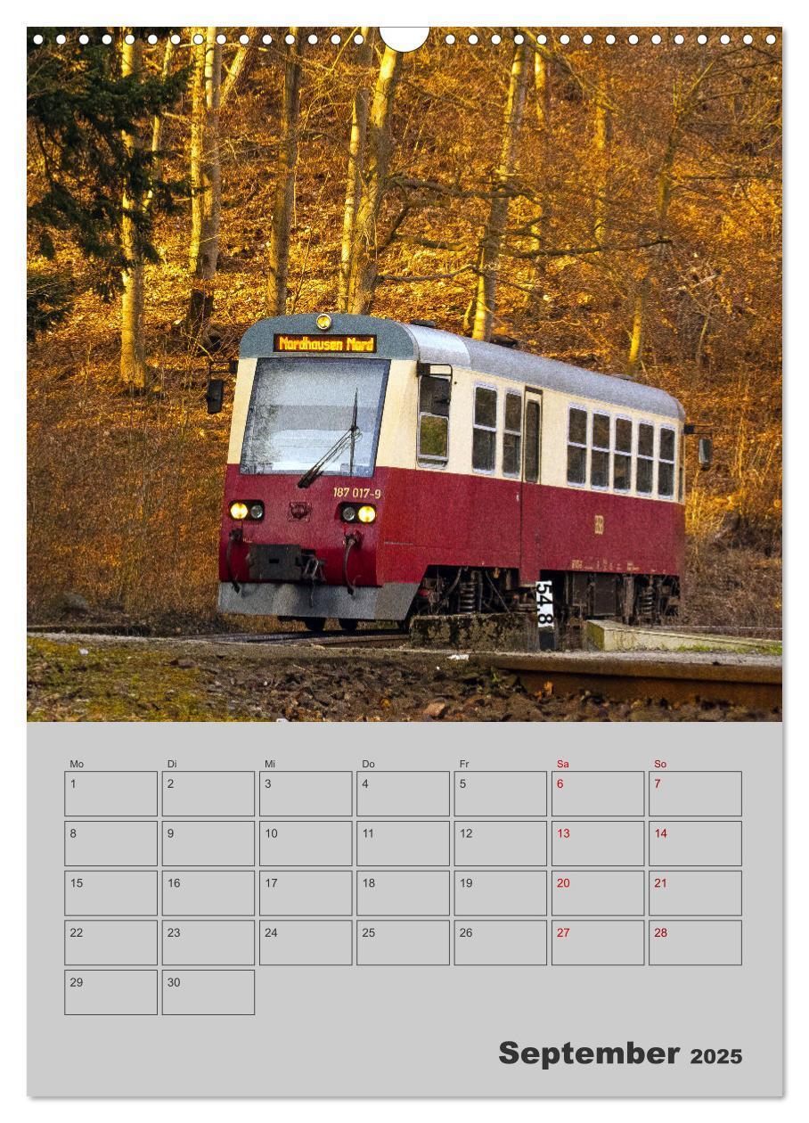 Bild: 9783383821202 | Brockenbahn - Terminplaner (Wandkalender 2025 DIN A3 hoch),...