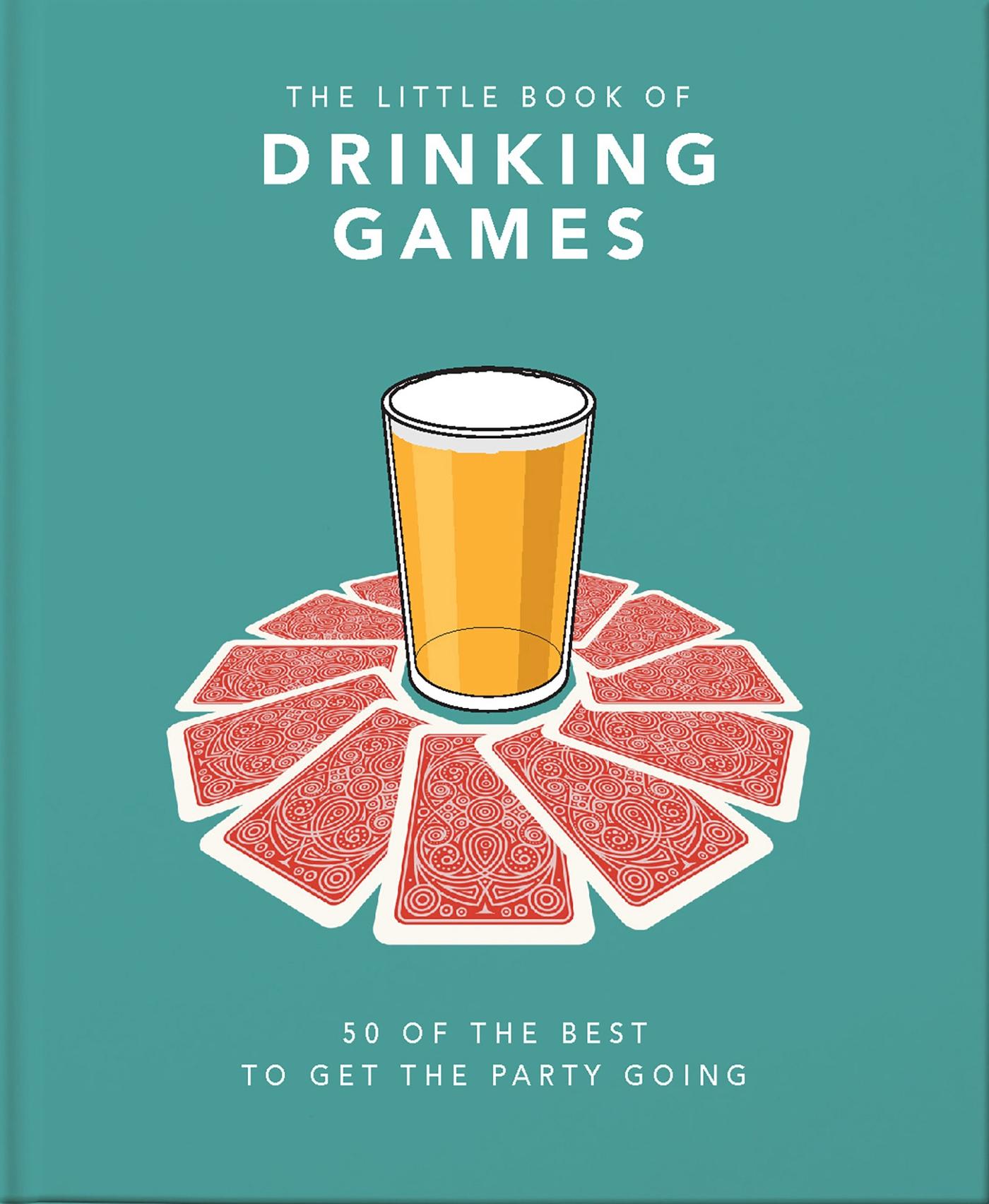 Cover: 9781911610724 | The Little Book of Drinking Games | Hippo! Orange | Buch | Gebunden