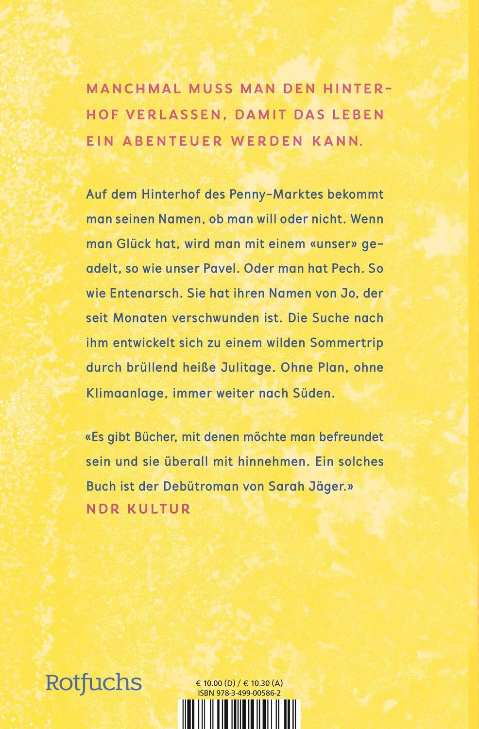 Rückseite: 9783733508029 | Nach vorn, nach Süden | Sarah Jäger | Taschenbuch | 224 S. | Deutsch