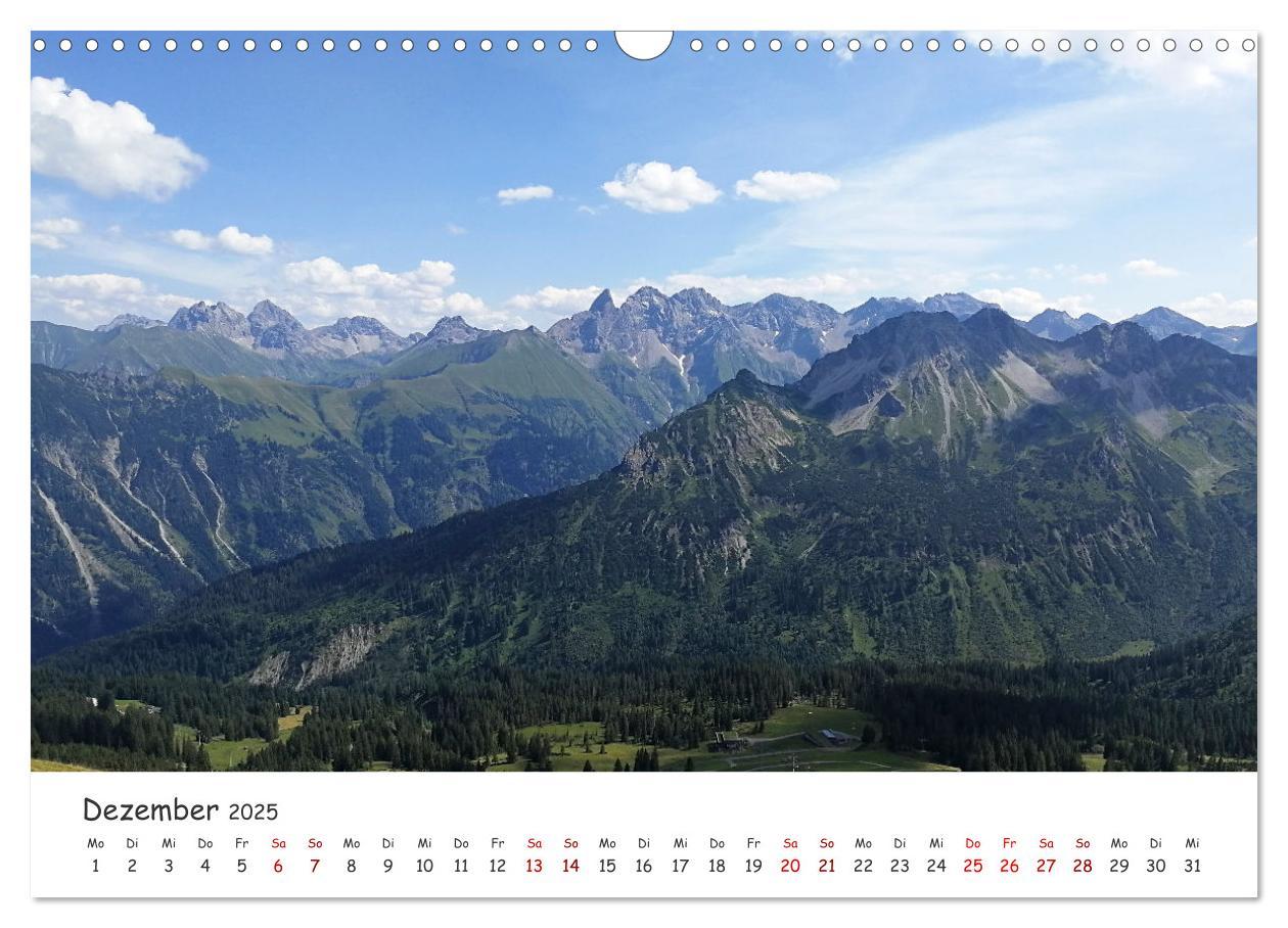 Bild: 9783383893964 | Kleinwalsertal - Das kleine Glück vor unserer Tür (Wandkalender...