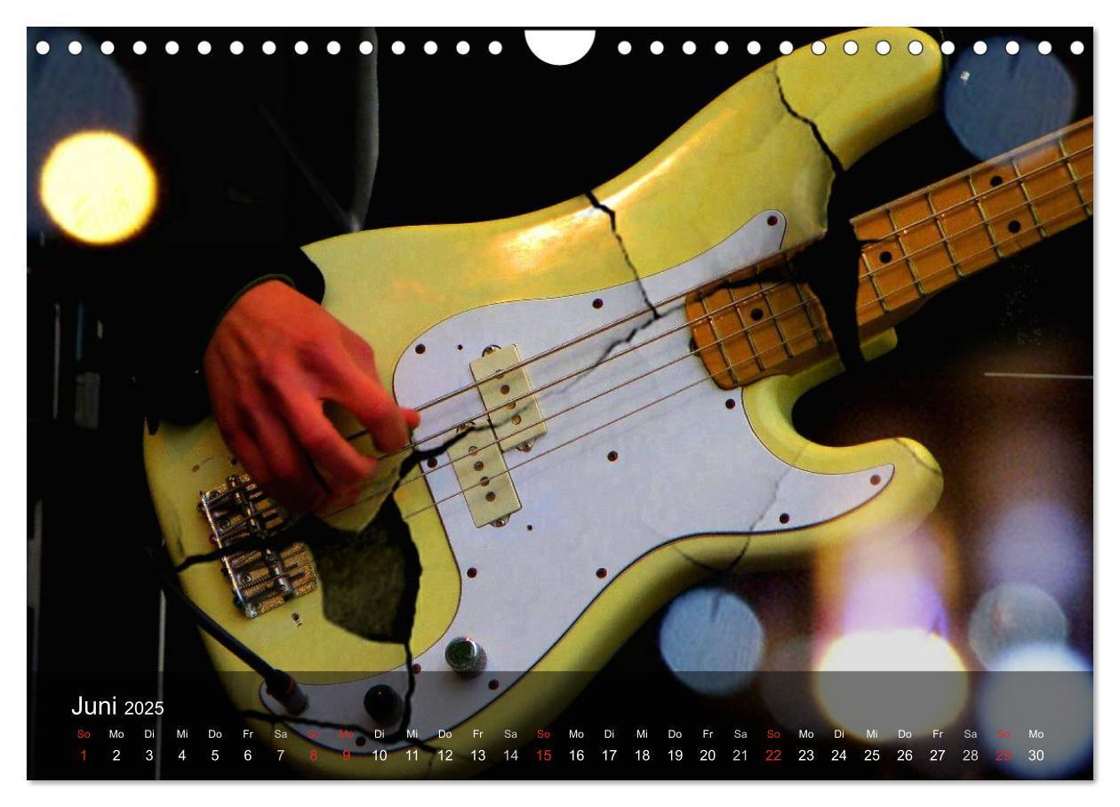 Bild: 9783435570416 | Rockgitarren Power (Wandkalender 2025 DIN A4 quer), CALVENDO...