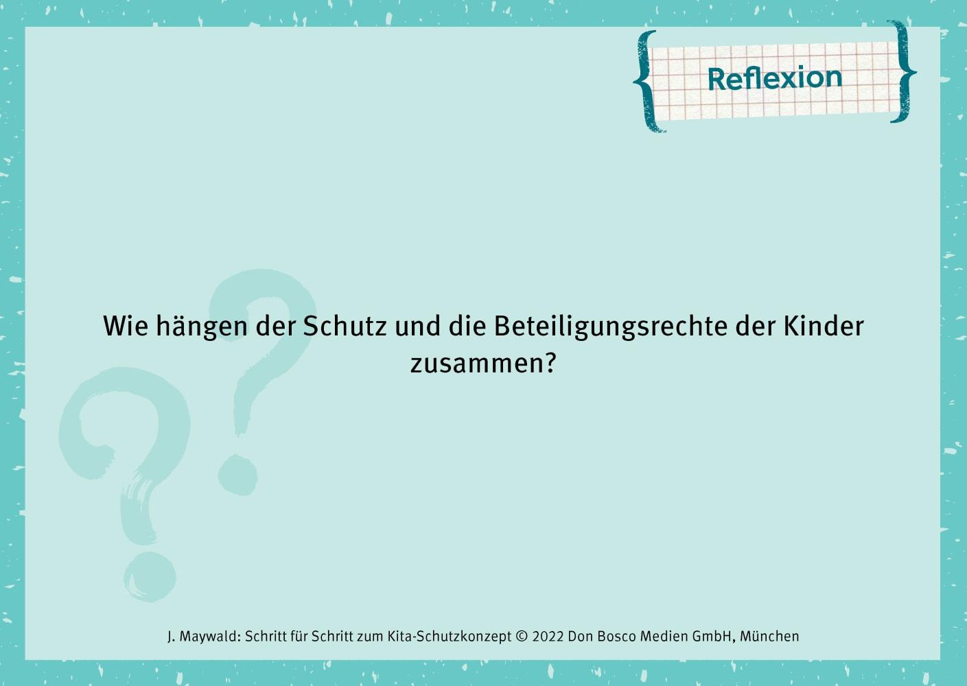 Bild: 9783769825435 | Kinderschutz: Schritt für Schritt zum Kita-Schutzkonzept | Maywald