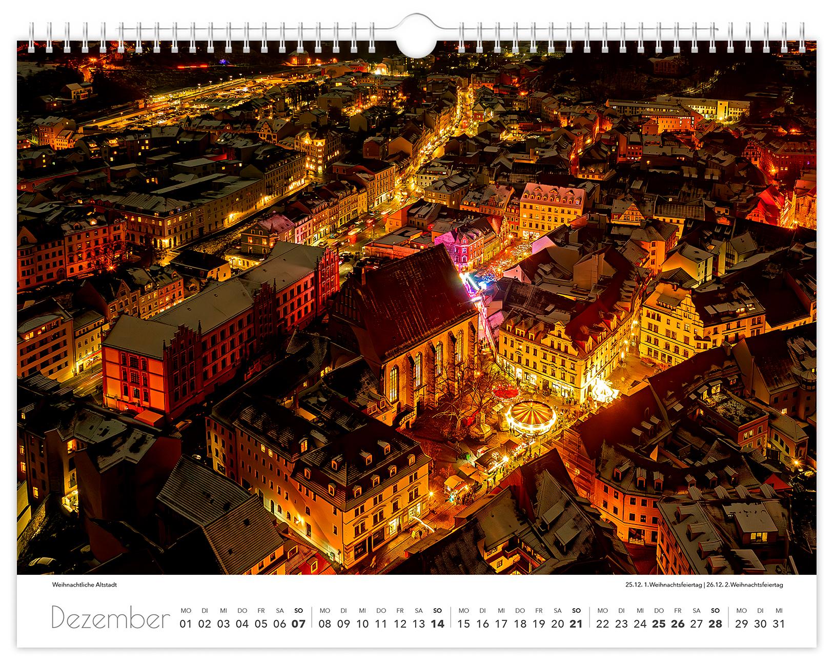 Bild: 9783910680623 | Kalender Meißen 2025 | 40 x 30 cm weißes Kalendarium | Verlag (u. a.)