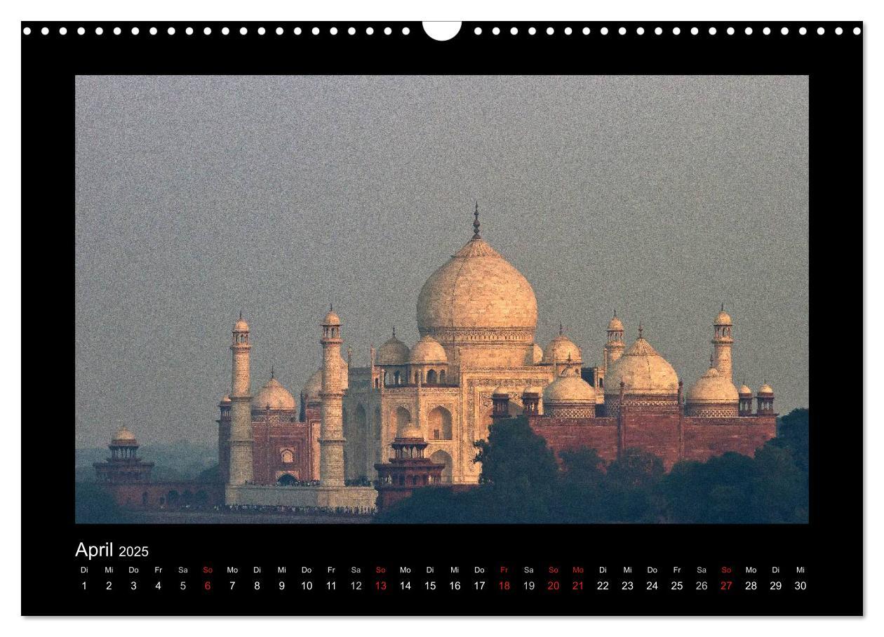 Bild: 9783435775316 | Taj Mahal (Wandkalender 2025 DIN A3 quer), CALVENDO Monatskalender