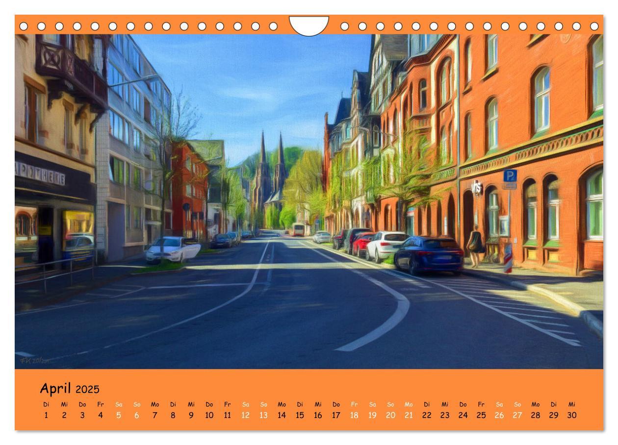 Bild: 9783435091942 | Malerisches Marburg (Wandkalender 2025 DIN A4 quer), CALVENDO...