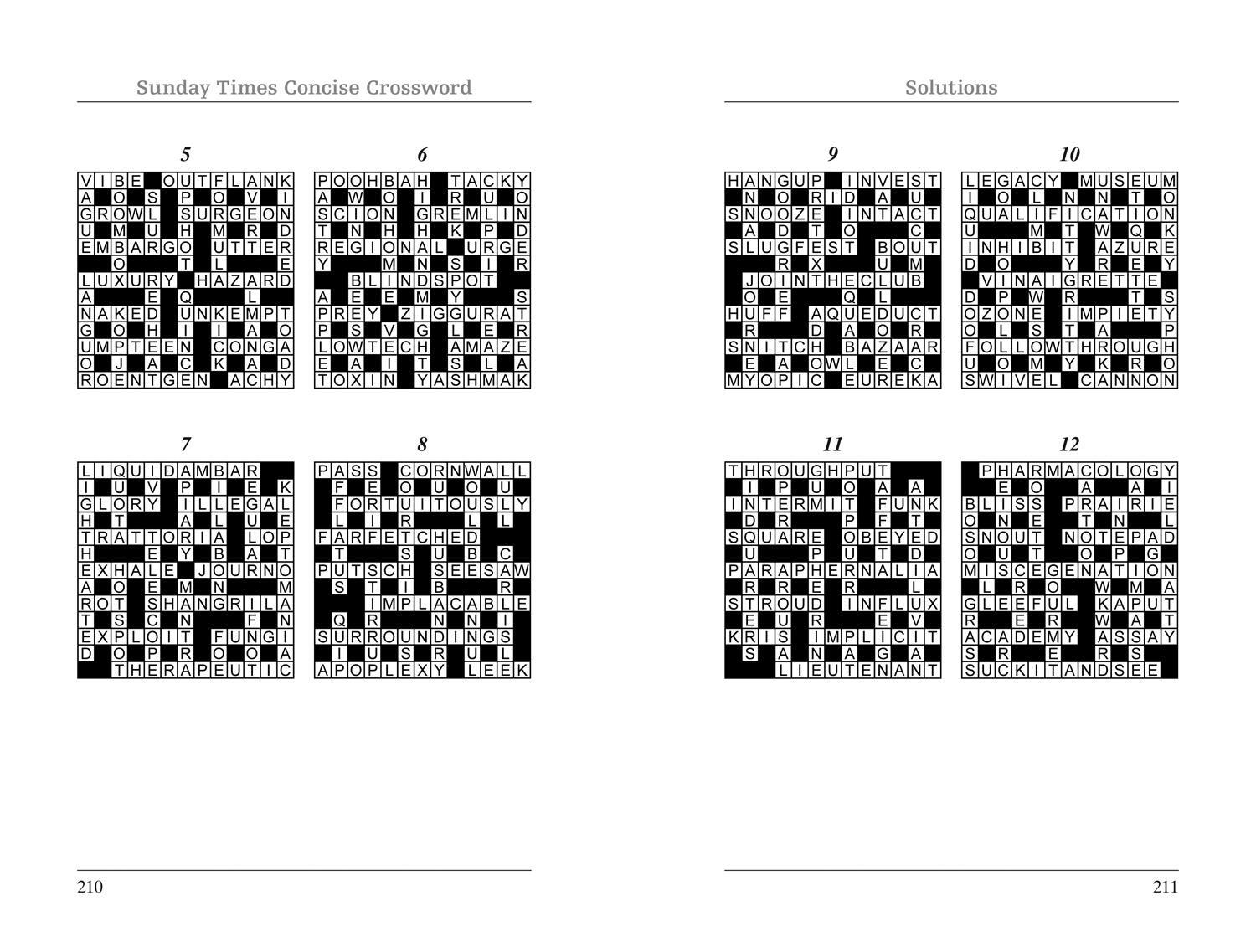 Bild: 9780008300890 | The Sunday Times Concise Crossword Book 1 | Games (u. a.) | Buch