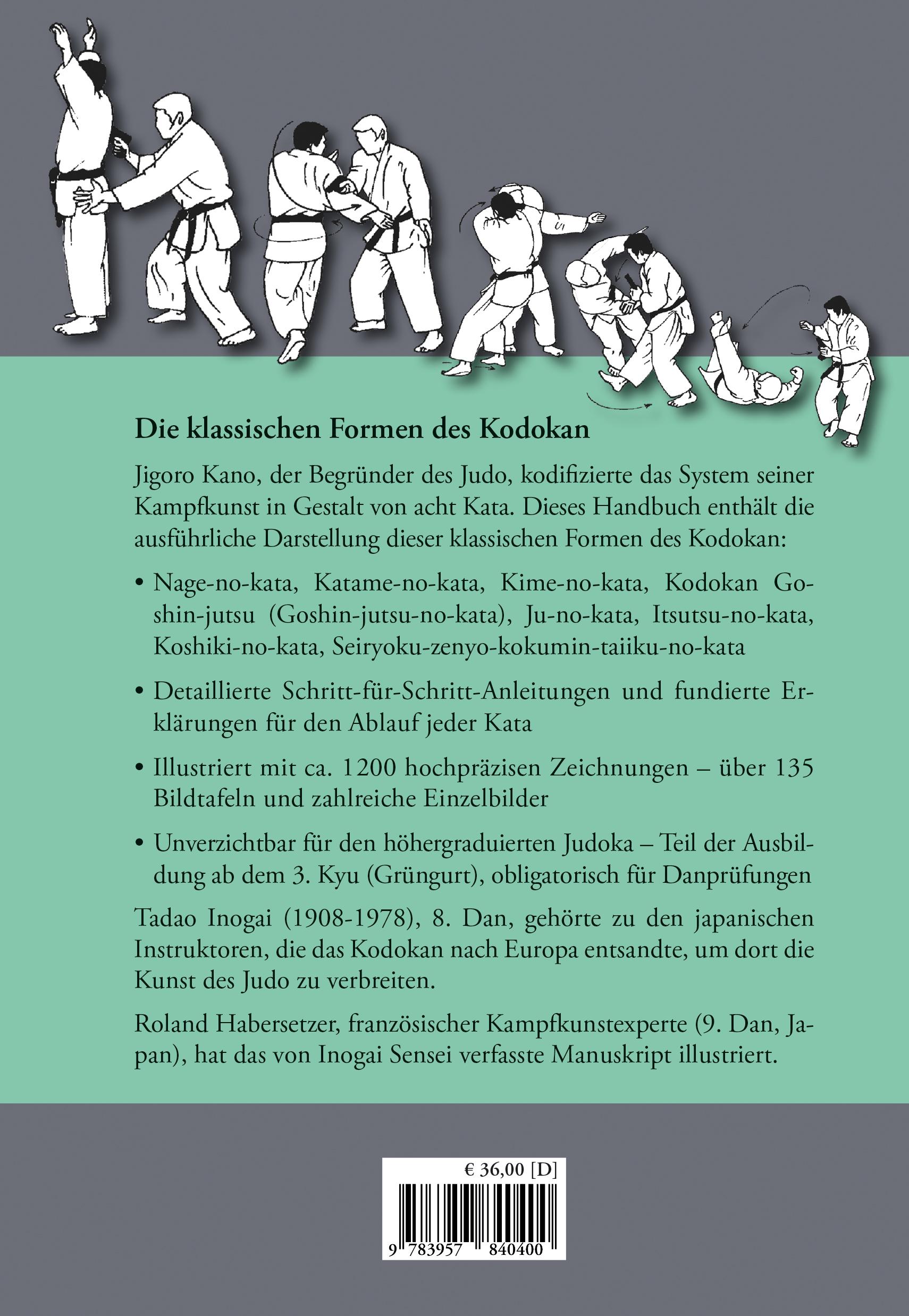 Rückseite: 9783957840400 | Die Kata des Judo | Die acht klassischen Formen des Kodokan | Buch