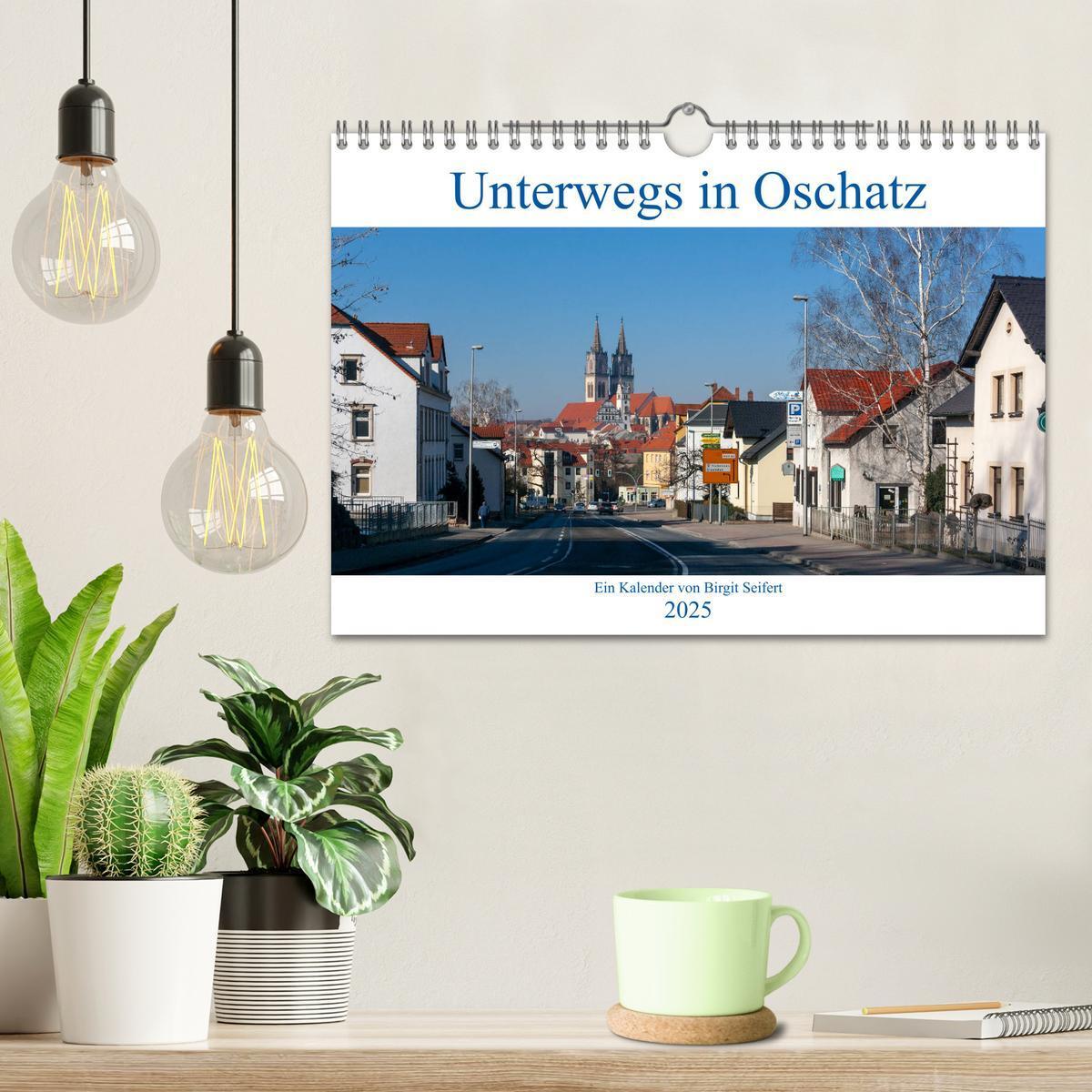 Bild: 9783435323685 | Unterwegs in Oschatz (Wandkalender 2025 DIN A4 quer), CALVENDO...