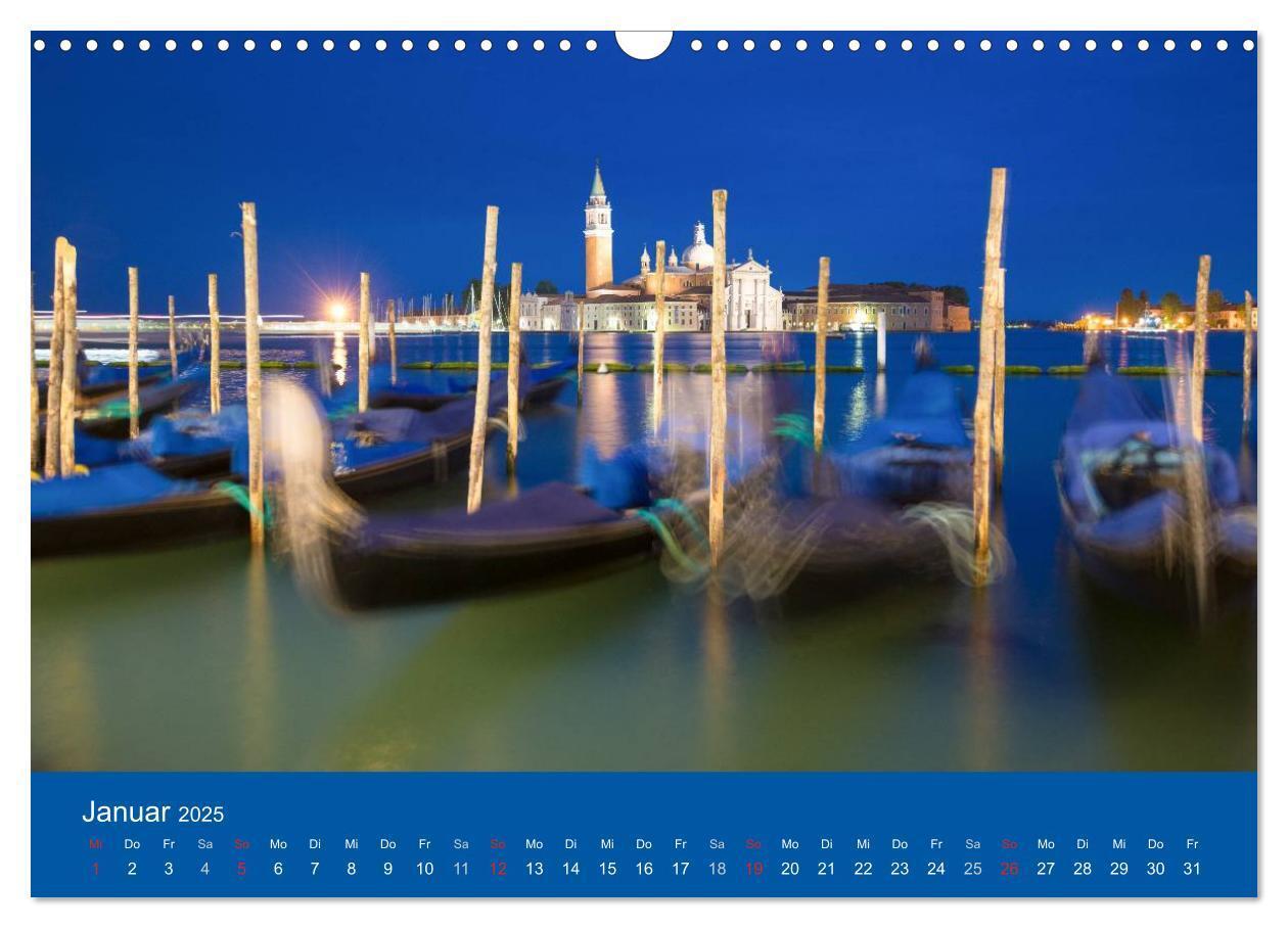 Bild: 9783435663903 | Mein lautloses Venedig (Wandkalender 2025 DIN A3 quer), CALVENDO...