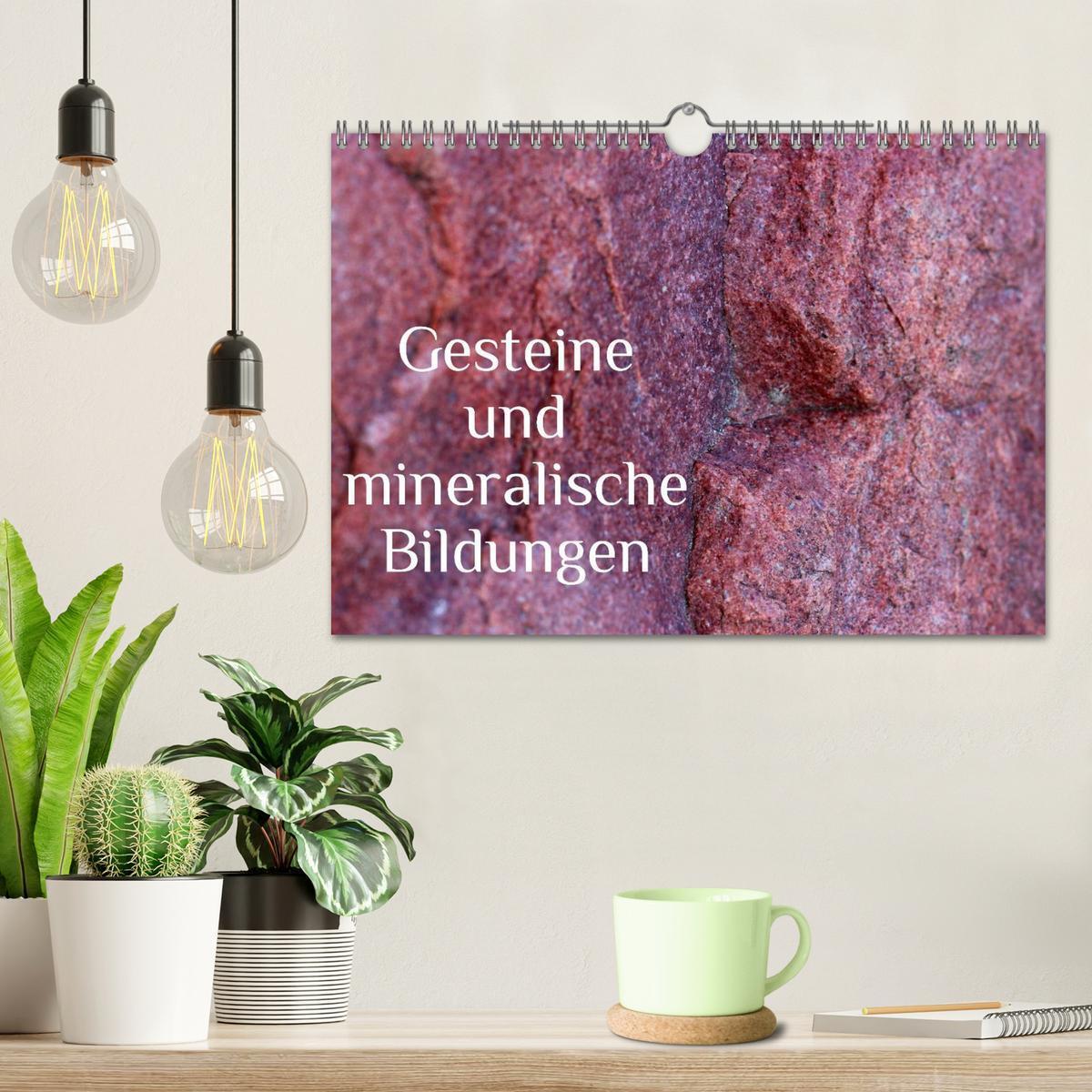 Bild: 9783435677320 | Gesteine und mineralische Bildungen (Wandkalender 2025 DIN A4...