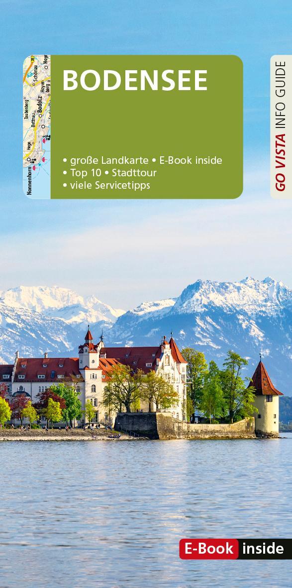 Cover: 9783961417339 | GO VISTA: Reiseführer Bodensee | Mit Faltkarte und E-Book inside