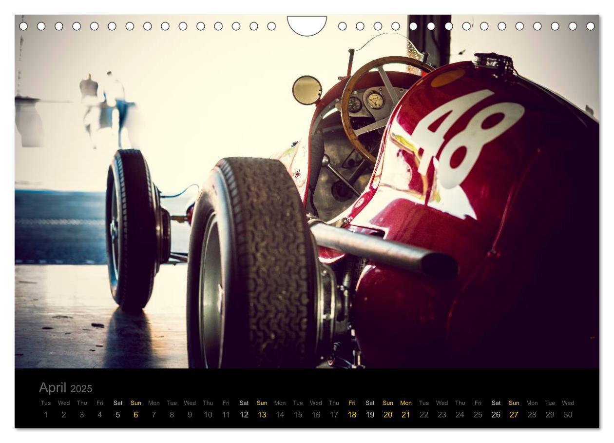 Bild: 9781325951840 | Maserati - Early GP Cars (Wall Calendar 2025 DIN A4 landscape),...