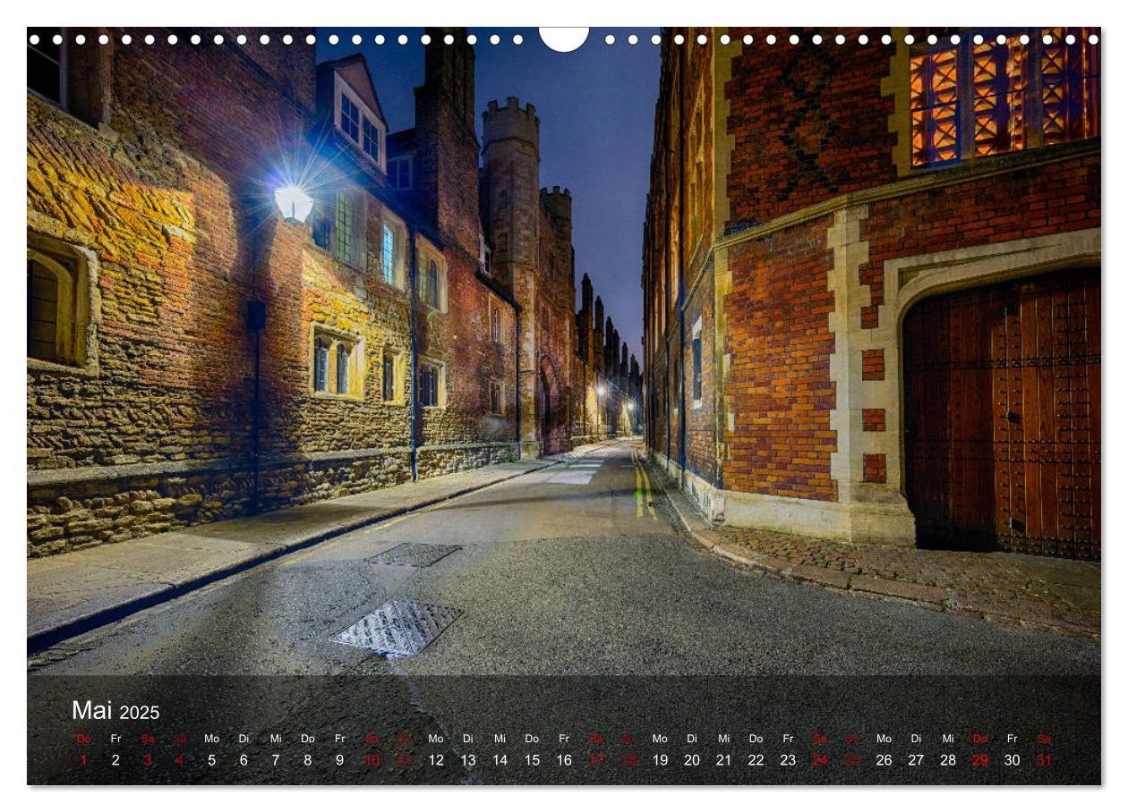 Bild: 9783435402502 | Cambridge street view (Wandkalender 2025 DIN A3 quer), CALVENDO...