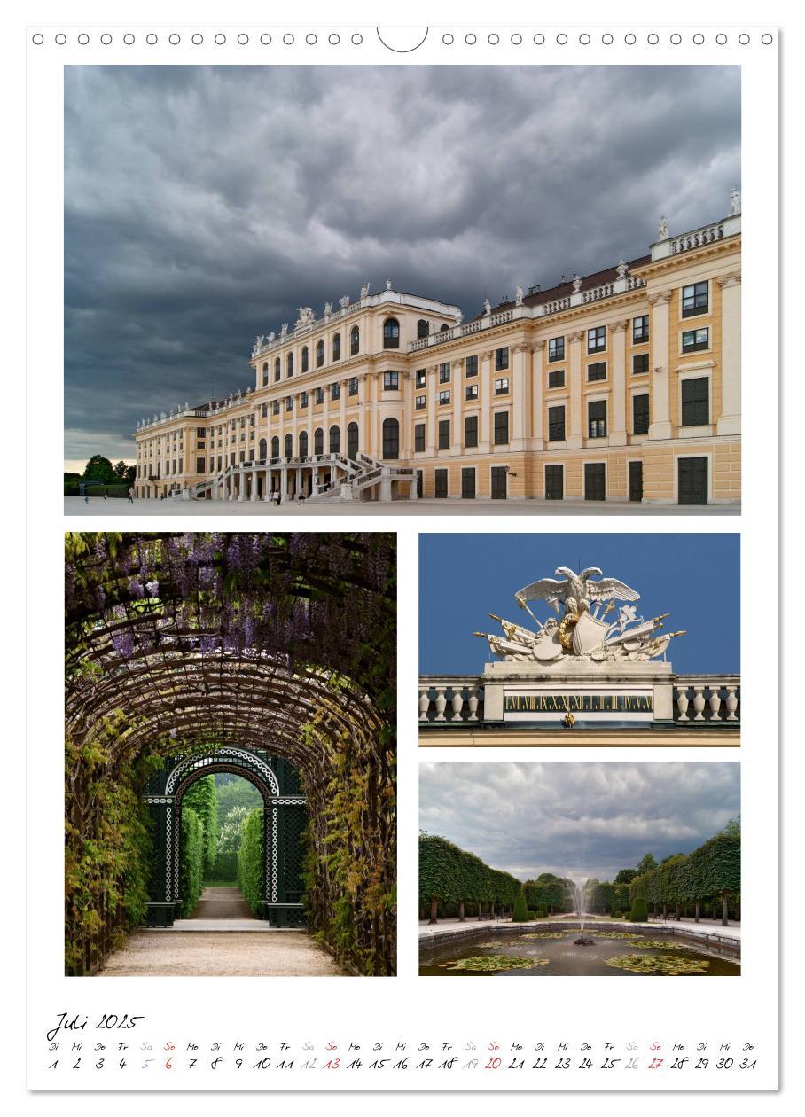 Bild: 9783457073438 | Schloss Schönbrunn im Wandel der Jahreszeiten (Wandkalender 2025...