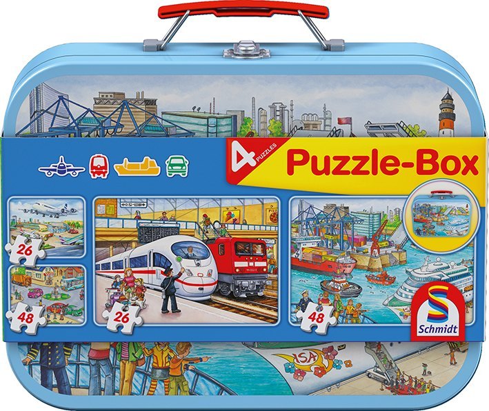 Cover: 4001504565084 | Verkehrsmittel (Kinderpuzzle) | Spiel | In Spielebox | 56508 | 2014