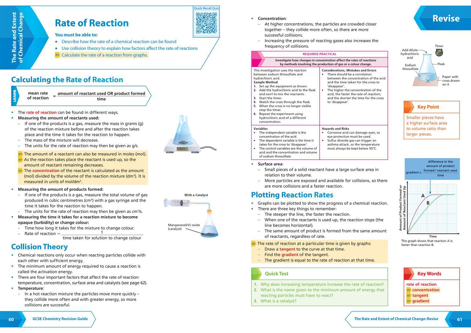 Bild: 9780008160753 | AQA GCSE 9-1 Chemistry All-in-One Complete Revision and Practice