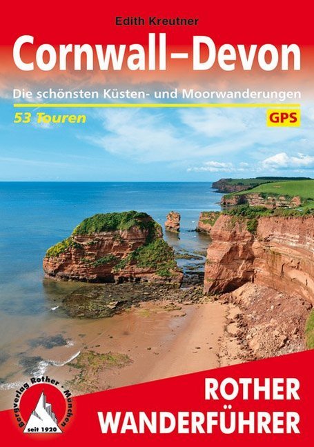 Cover: 9783763345373 | Rother Wanderführer Cornwall - Devon | Edith Kreutner | Taschenbuch