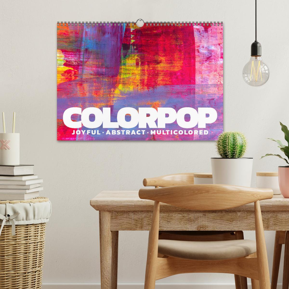 Bild: 9783435159963 | Colorpop - Joyful, abstract. multicolored (Wandkalender 2025 DIN A3...