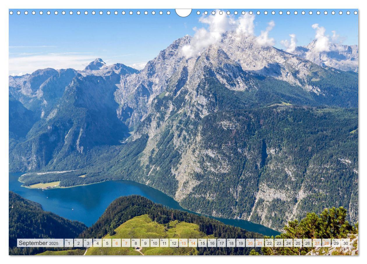 Bild: 9783383975035 | Berchtesgadener Land - Welt der Berge und Seen (Wandkalender 2025...